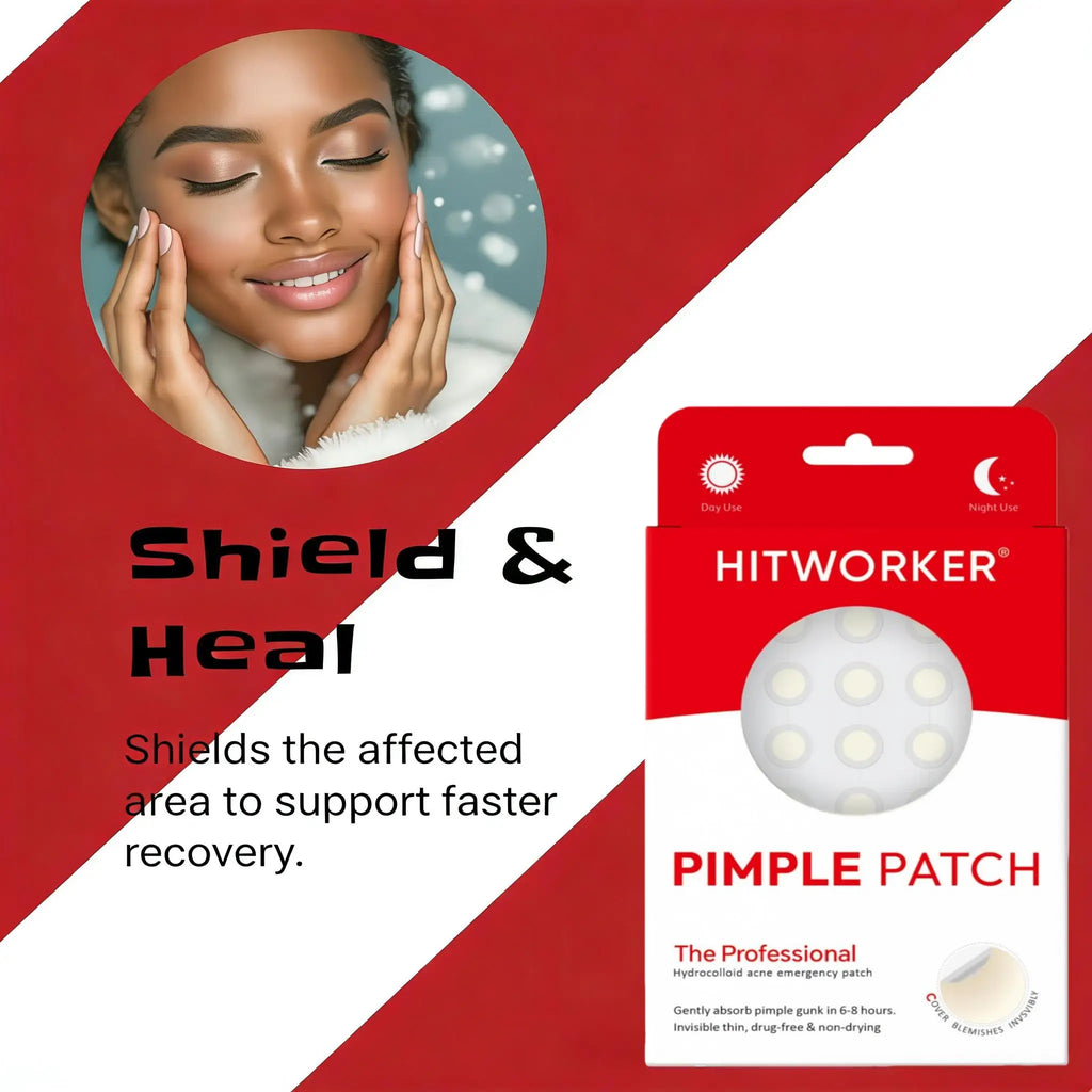 144/360PCS Day & Night Acne Patches for Face, Covers Zits & Blemishes, Safe & Gentle, Lightweight & Comfortable